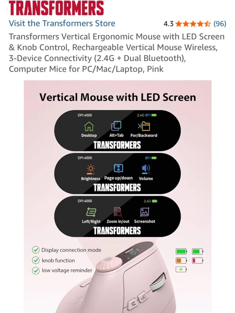 habro ergonomic wireless